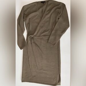 Banana Republic Wrap Front Sweater Dress
